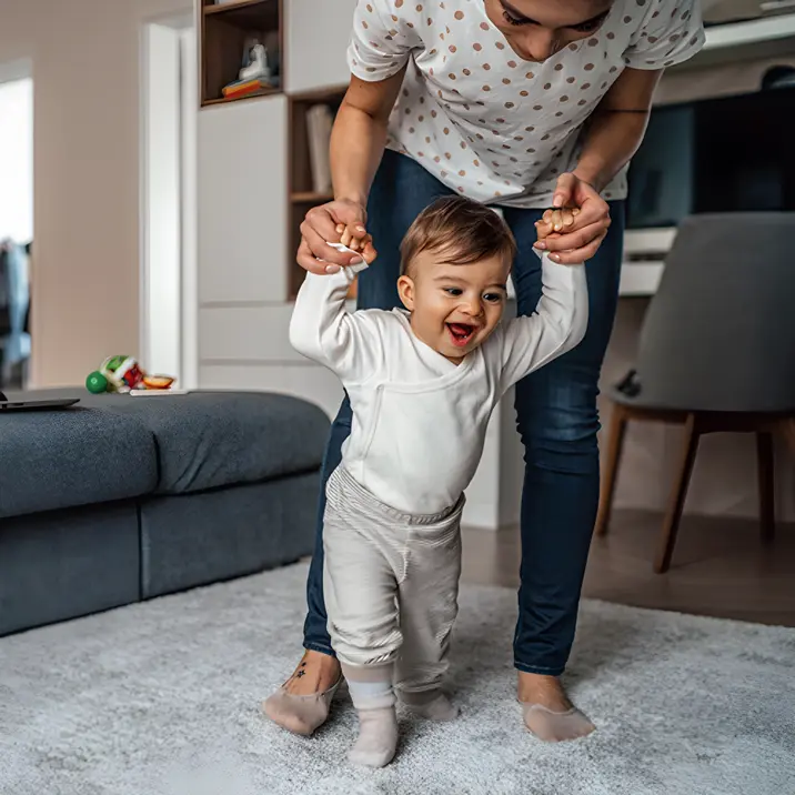 Toddler Taking Steps