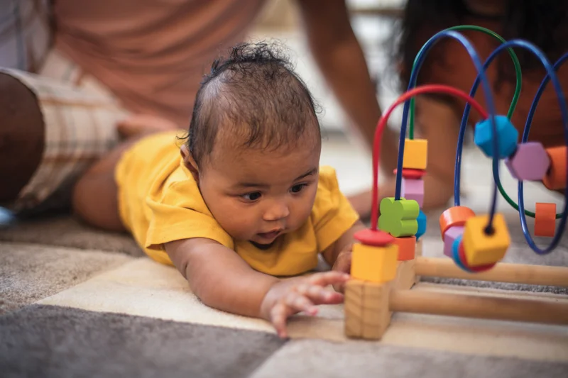 Baby Playing with toys