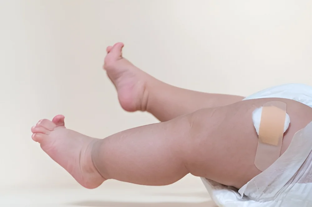 Baby Legs With BandAid